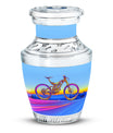 Vibrant Bicycle Urn for Human Ashes - Cremation Urns For Adult