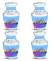 Vibrant Bicycle Urn for Human Ashes - Cremation Urns For Adult