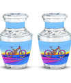 Vibrant Bicycle Urn for Human Ashes - Cremation Urns For Adult