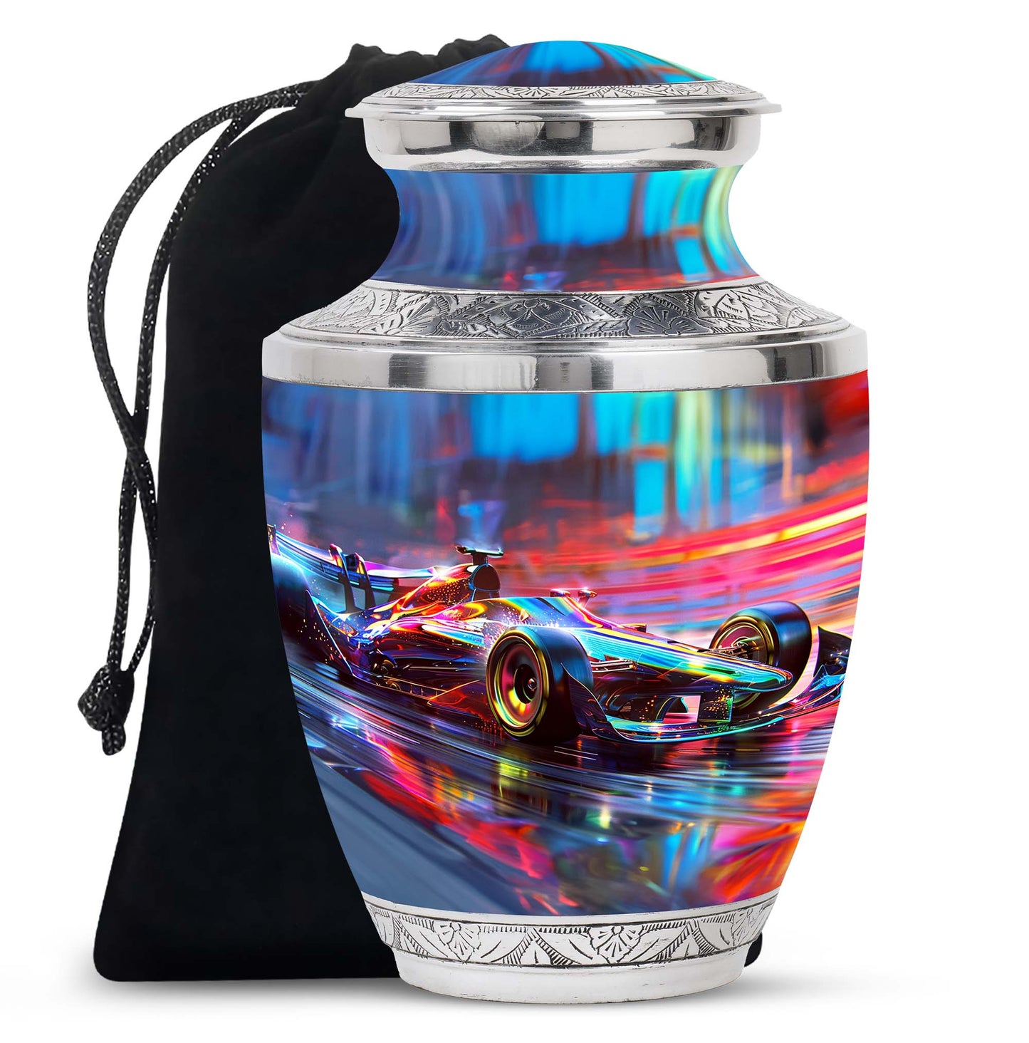Personalized Car Cremation Urn for Men and Women - 10-inch, 200 cu in - Yatskia