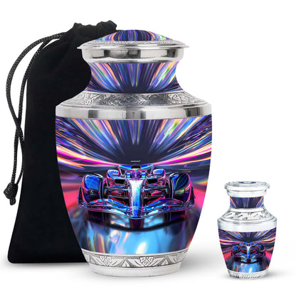 Personalized Car Cremation Urn for Women - 10-inch, 200 cu in - Yatskia