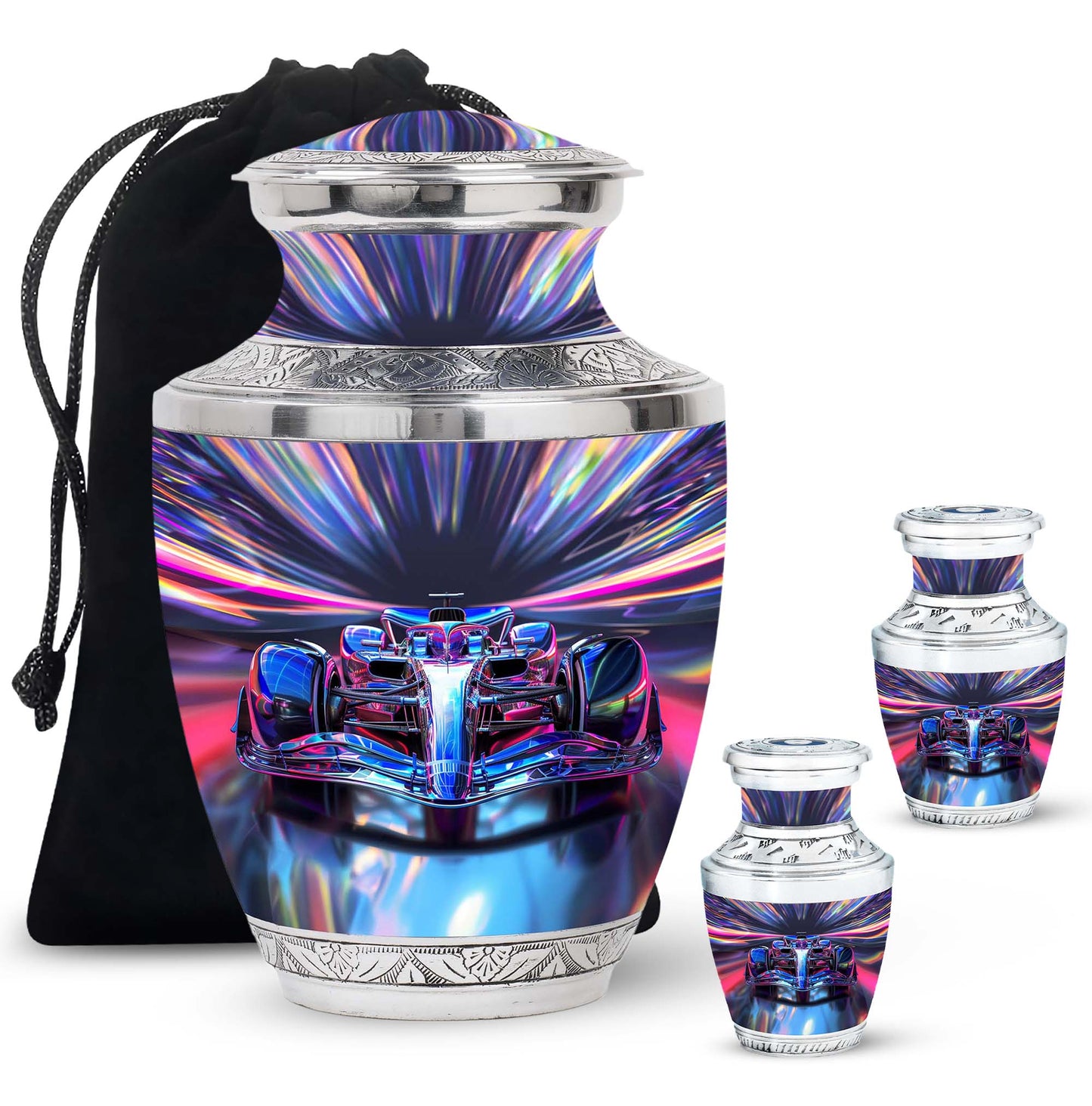 Personalized Car Cremation Urn for Women - 10-inch, 200 cu in - Yatskia