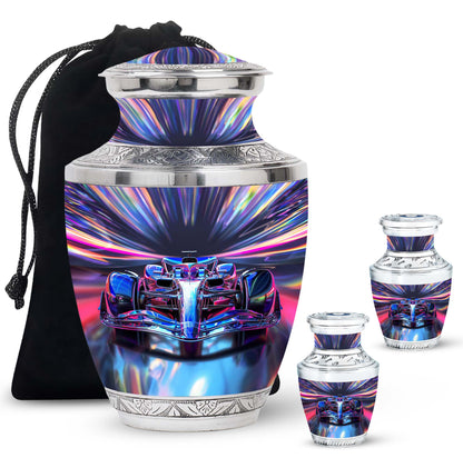 Personalized Car Cremation Urn for Women - 10-inch, 200 cu in - Yatskia