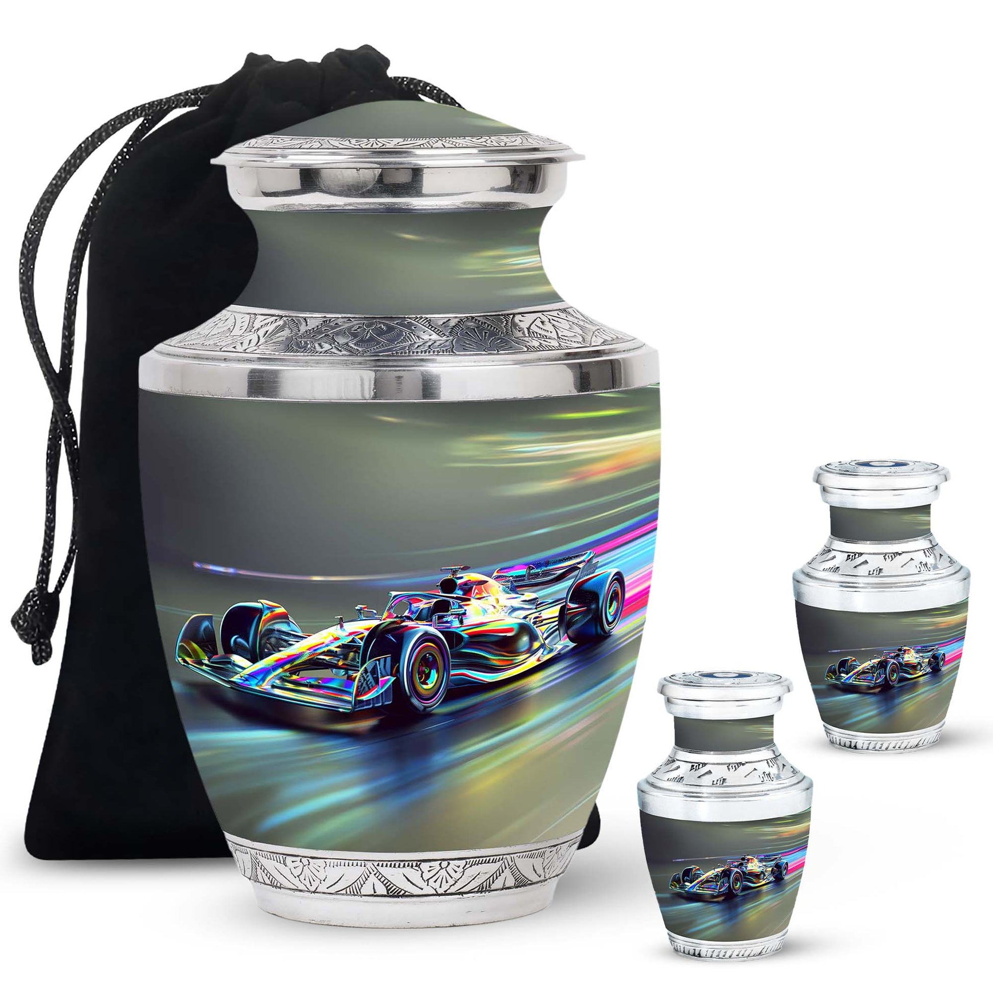 Racing Spirit Cremation Urns For Human Ashes - Car Urns For Adults