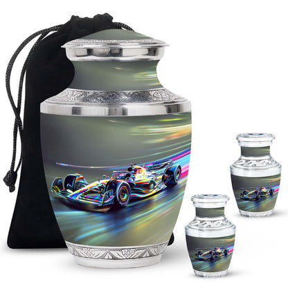 Personalized Car Cremation Urn for Adults - 10-inch, 200 cu in - Yatskia