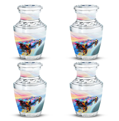 Personalized Car Cremation Urn for Adult - 10-inch, 200 cu in - Yatskia