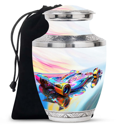 Personalized Car Cremation Urn for Adult - 10-inch, 200 cu in - Yatskia