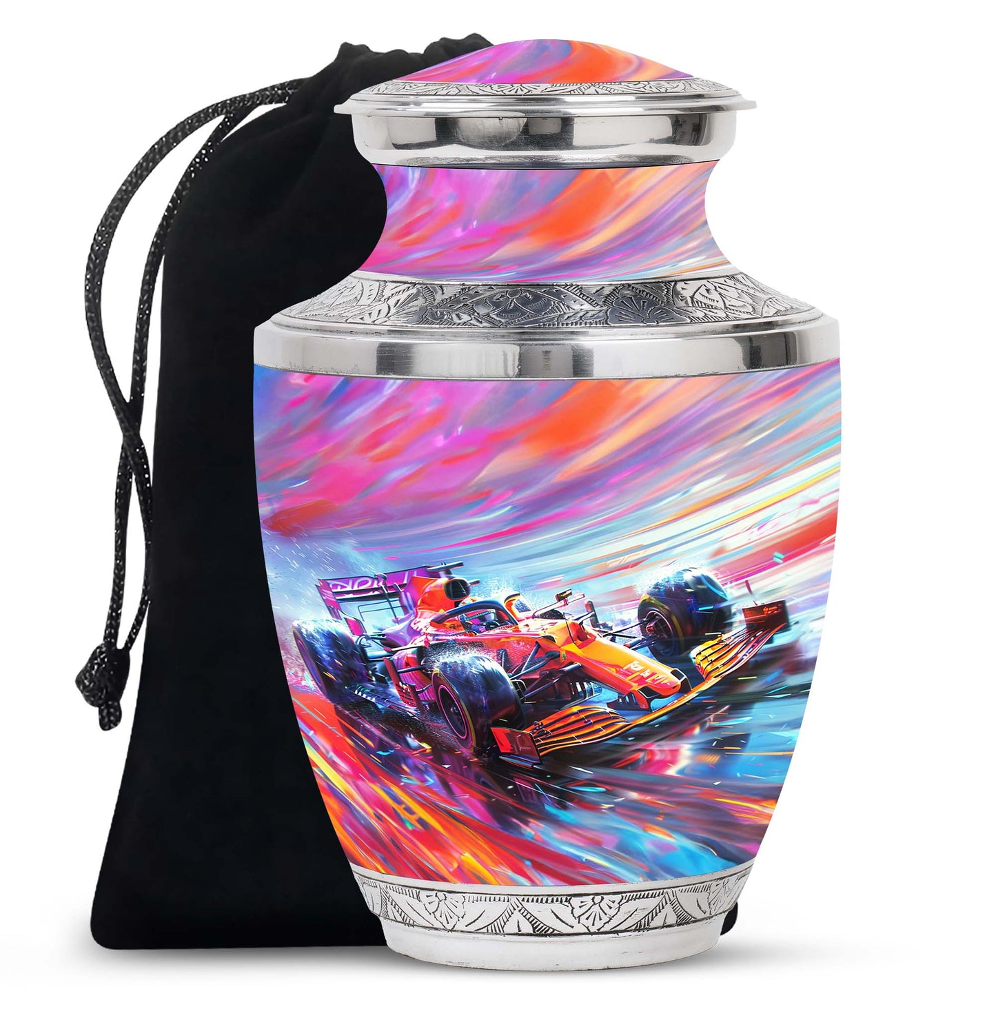 Personalized Car Cremation Urn for Human Ashes - 10-inch, 200 cu in - Yatskia