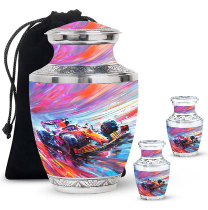 Personalized Car Cremation Urn for Human Ashes - 10-inch, 200 cu in - Yatskia