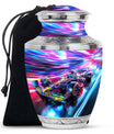 Formula Race Car Cremation Urn - Motorsports Themed Cremation Keepsake