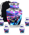 Formula Race Car Cremation Urn - Motorsports Themed Cremation Keepsake