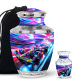 Formula Race Car Cremation Urn - Motorsports Themed Cremation Keepsake