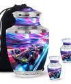 Formula Race Car Cremation Urn - Motorsports Themed Cremation Keepsake