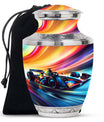 F1 Racing Car Cremation Urn for Ashes – Burial Urns For Motorsports Fans