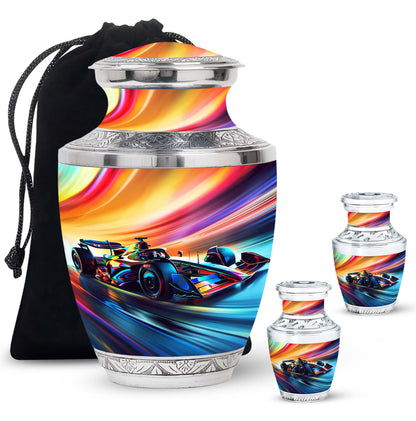 Personalized Car Cremation Urn for Human Ashes - 10-inch, 200 cu in - Yatskia