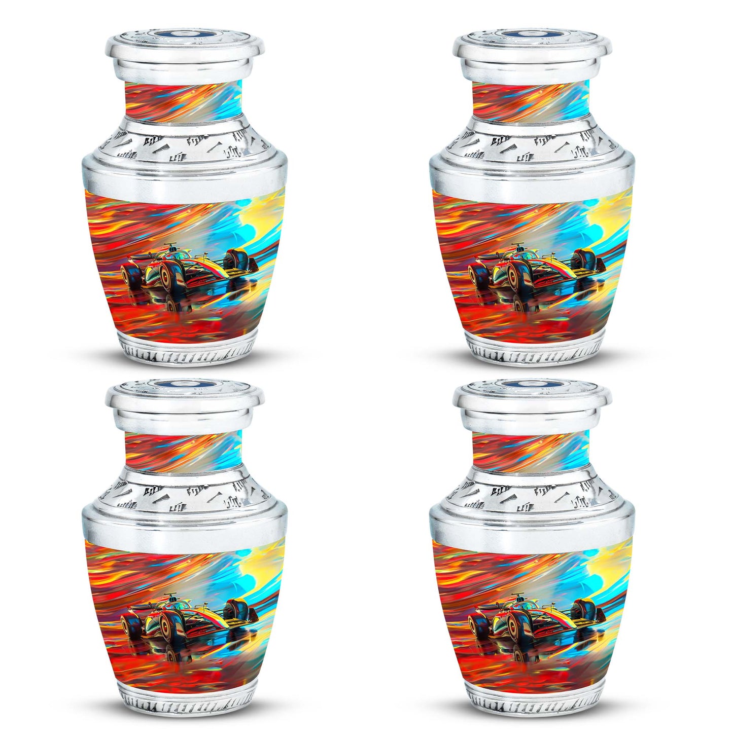 Personalized Car Cremation Urn for Human Ashes - 10-inch, 200 cu in - Yatskia