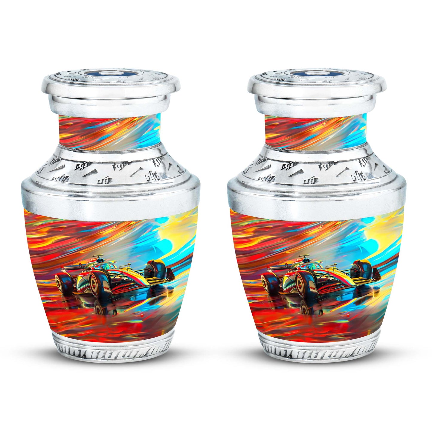 Personalized Car Cremation Urn for Human Ashes - 10-inch, 200 cu in - Yatskia