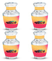 Colorful Race Car Cremation Urn - Decorative Funeral Urns For Dad Ashes