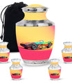Colorful Race Car Cremation Urn - Decorative Funeral Urns For Dad Ashes
