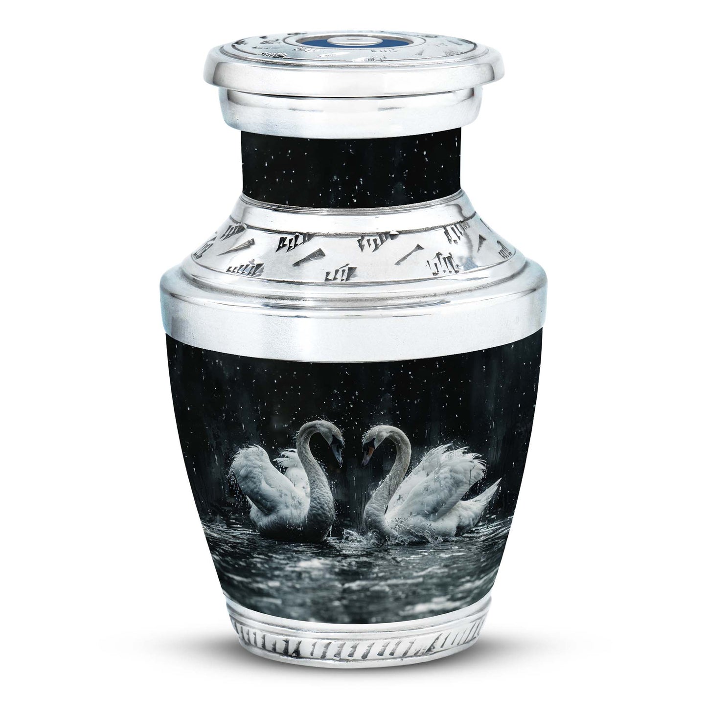 Personalized Bird Cremation Urn for Mom - 10-inch, 200 cu in - Yatskia