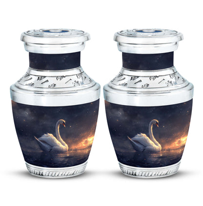 Personalized Bird Cremation Urn for Women - 10-inch, 200 cu in - Yatskia
