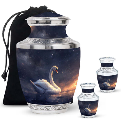 Personalized Bird Cremation Urn for Women - 10-inch, 200 cu in - Yatskia