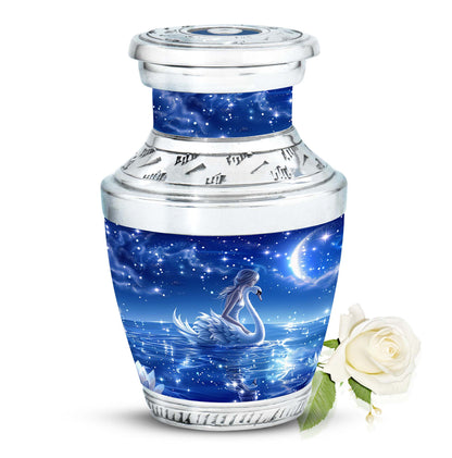 Personalized Bird Cremation Urn for Human Ashes - 10-inch, 200 cu in - Yatskia
