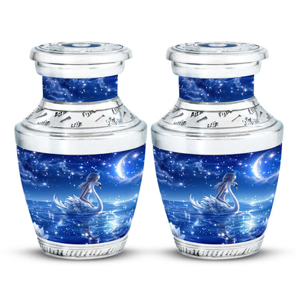 Personalized Bird Cremation Urn for Human Ashes - 10-inch, 200 cu in - Yatskia