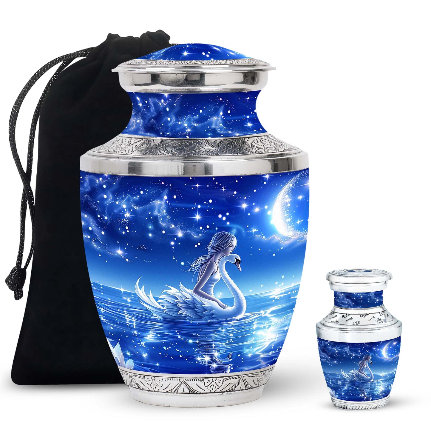 Personalized Bird Cremation Urn for Human Ashes - 10-inch, 200 cu in - Yatskia