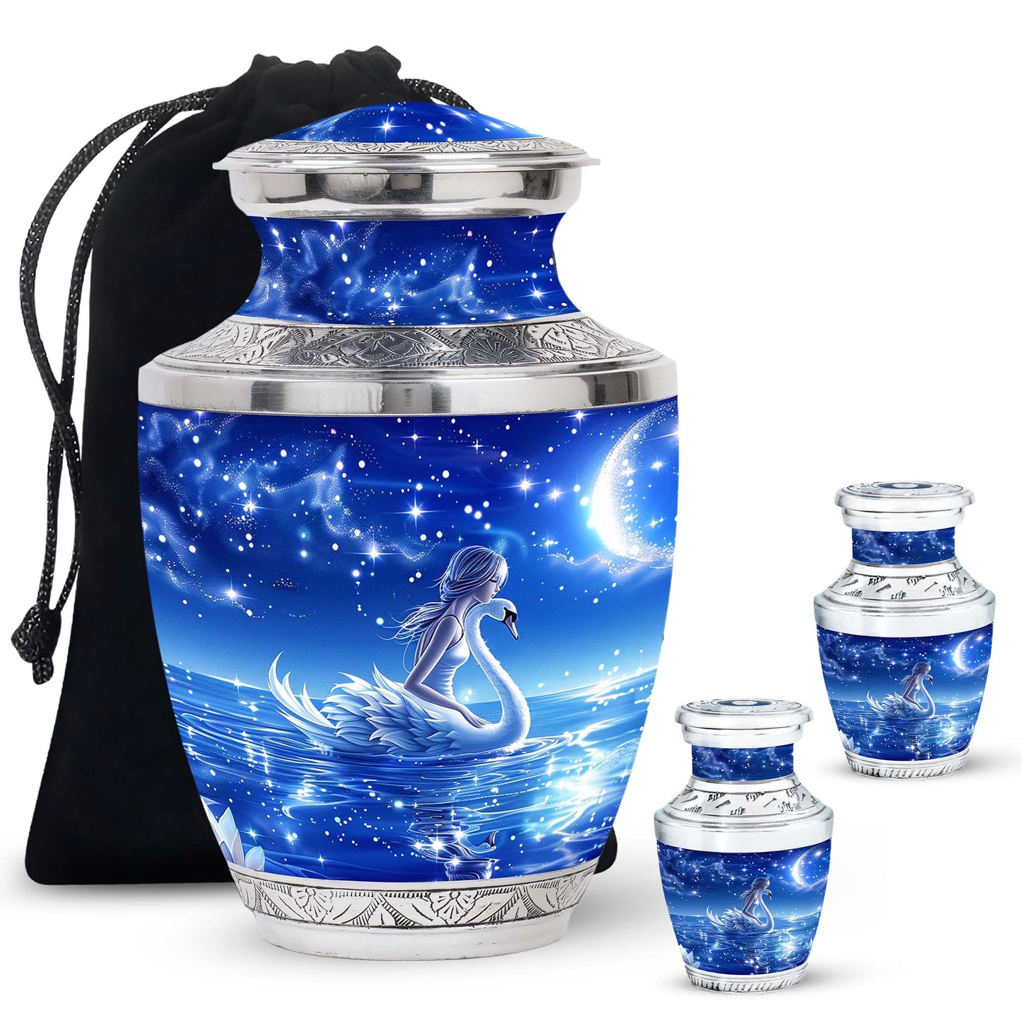 Personalized Bird Cremation Urn for Human Ashes - 10-inch, 200 cu in - Yatskia
