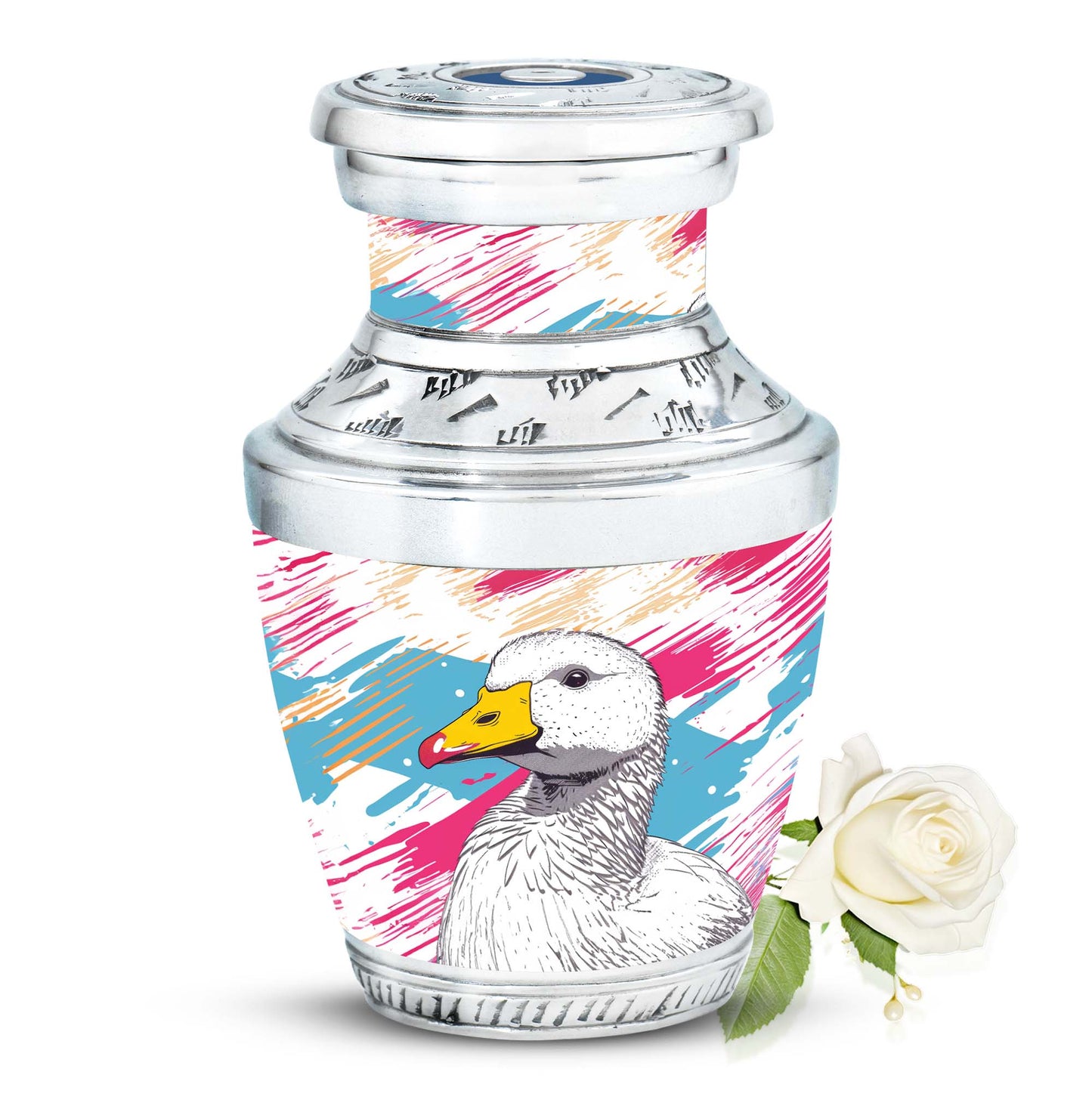 Personalized Bird Cremation Urn for Human Ashes - 10-inch, 200 cu in - Yatskia