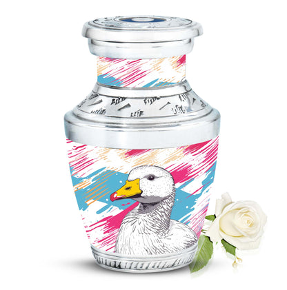 Personalized Bird Cremation Urn for Human Ashes - 10-inch, 200 cu in - Yatskia