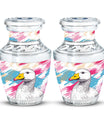 Pop Art Duck Splash - Swan Urns Funeral Large Cremation Urns