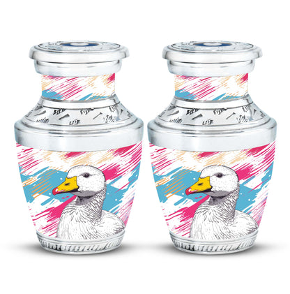 Personalized Bird Cremation Urn for Human Ashes - 10-inch, 200 cu in - Yatskia