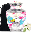 Pop Art Duck Splash - Swan Urns Funeral Large Cremation Urns