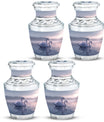 Dual Swan Cremation Urn For Human Ashes For Men and Women