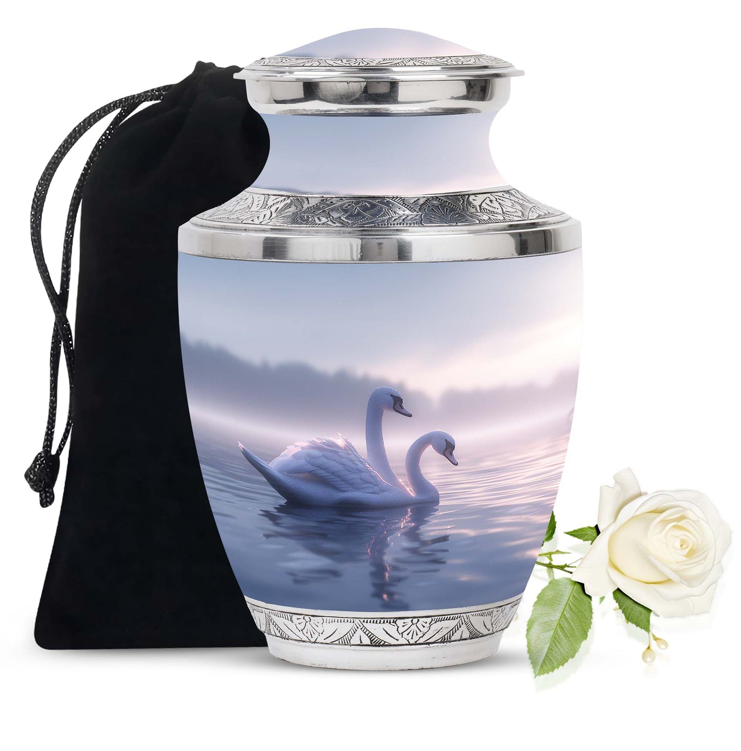 Personalized Bird Cremation Urn for Men and Women - 10-inch, 200 cu in - Yatskia