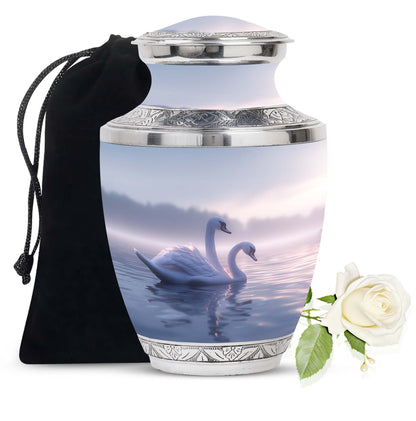 Personalized Bird Cremation Urn for Men and Women - 10-inch, 200 cu in - Yatskia