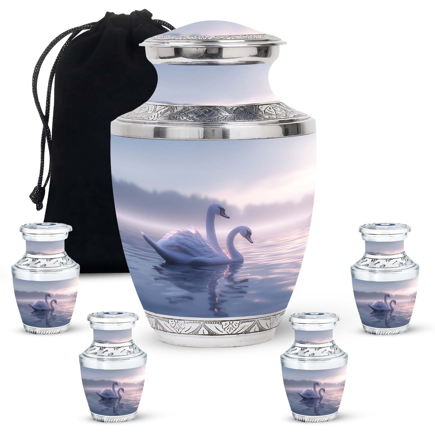 Personalized Bird Cremation Urn for Men and Women - 10-inch, 200 cu in - Yatskia