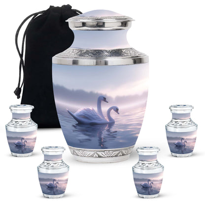 Personalized Bird Cremation Urn for Men and Women - 10-inch, 200 cu in - Yatskia