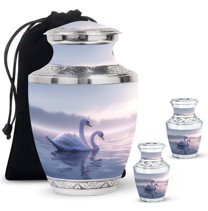Personalized Bird Cremation Urn for Men and Women - 10-inch, 200 cu in - Yatskia