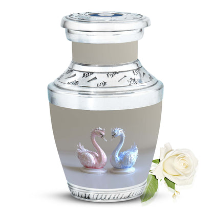 Personalized Bird Keepsake Urn for Human Ashes - 3-inch, 3 cu in - Yatskia