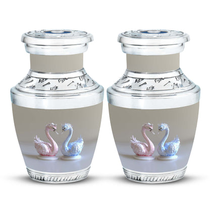 Personalized Bird Keepsake Urn for Human Ashes - 3-inch, 3 cu in - Yatskia