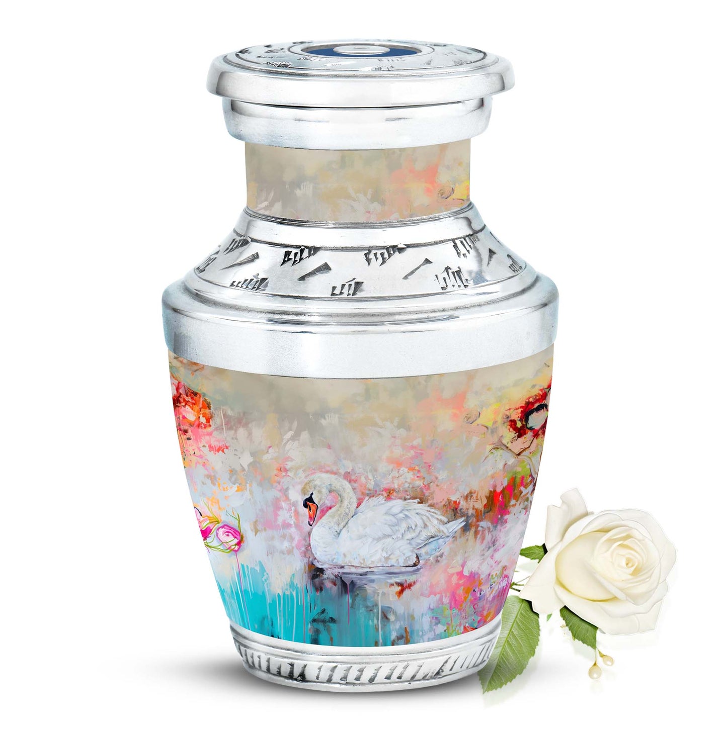 Personalized Bird Cremation Urn for Adults - 10-inch, 200 cu in - Yatskia