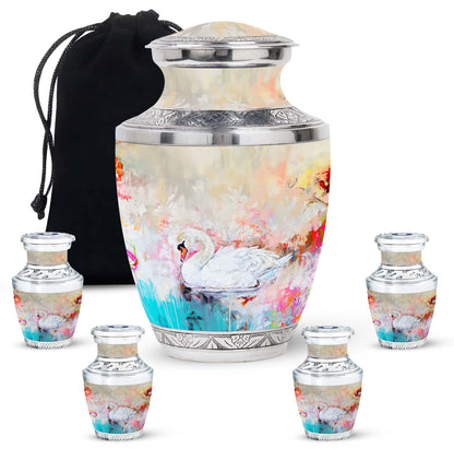 Personalized Bird Cremation Urn for Adults - 10-inch, 200 cu in - Yatskia