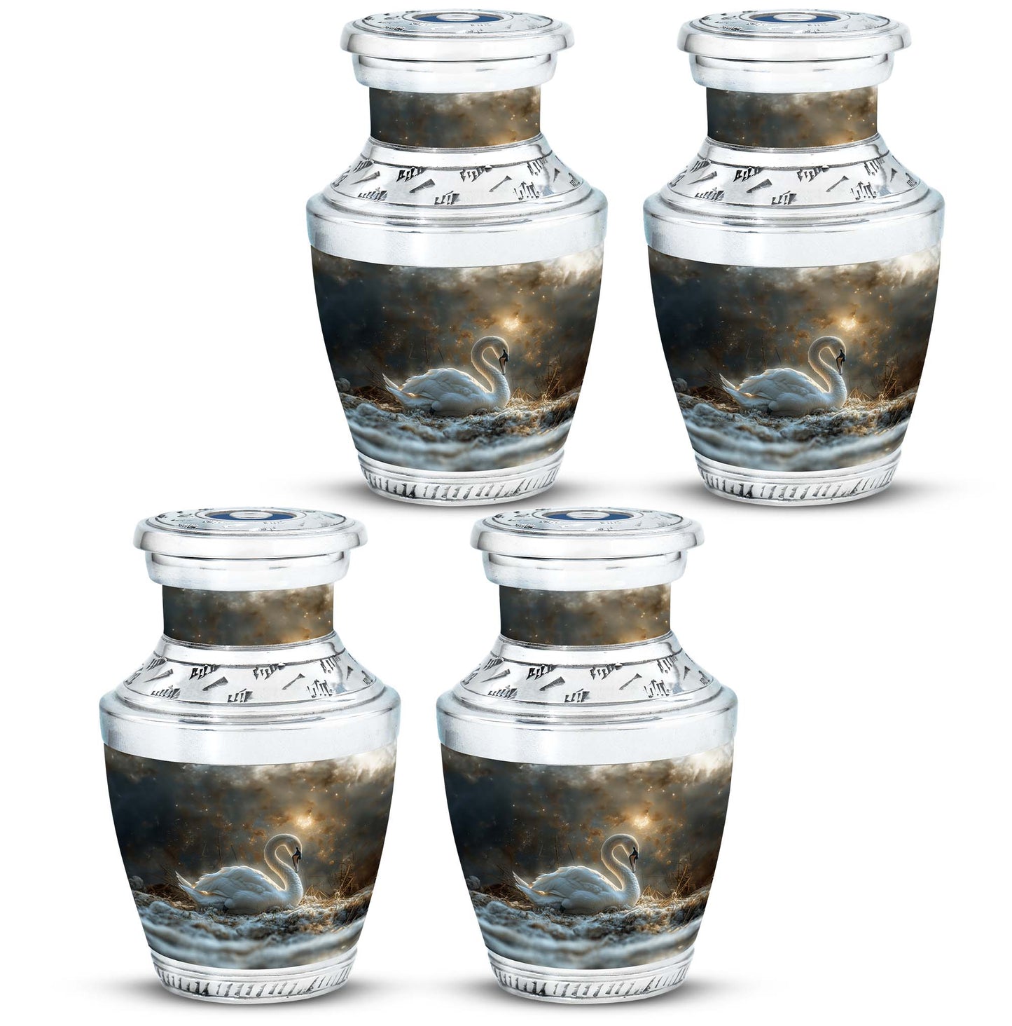 Personalized Bird Cremation Urn for Adults - 10-inch, 200 cu in - Yatskia