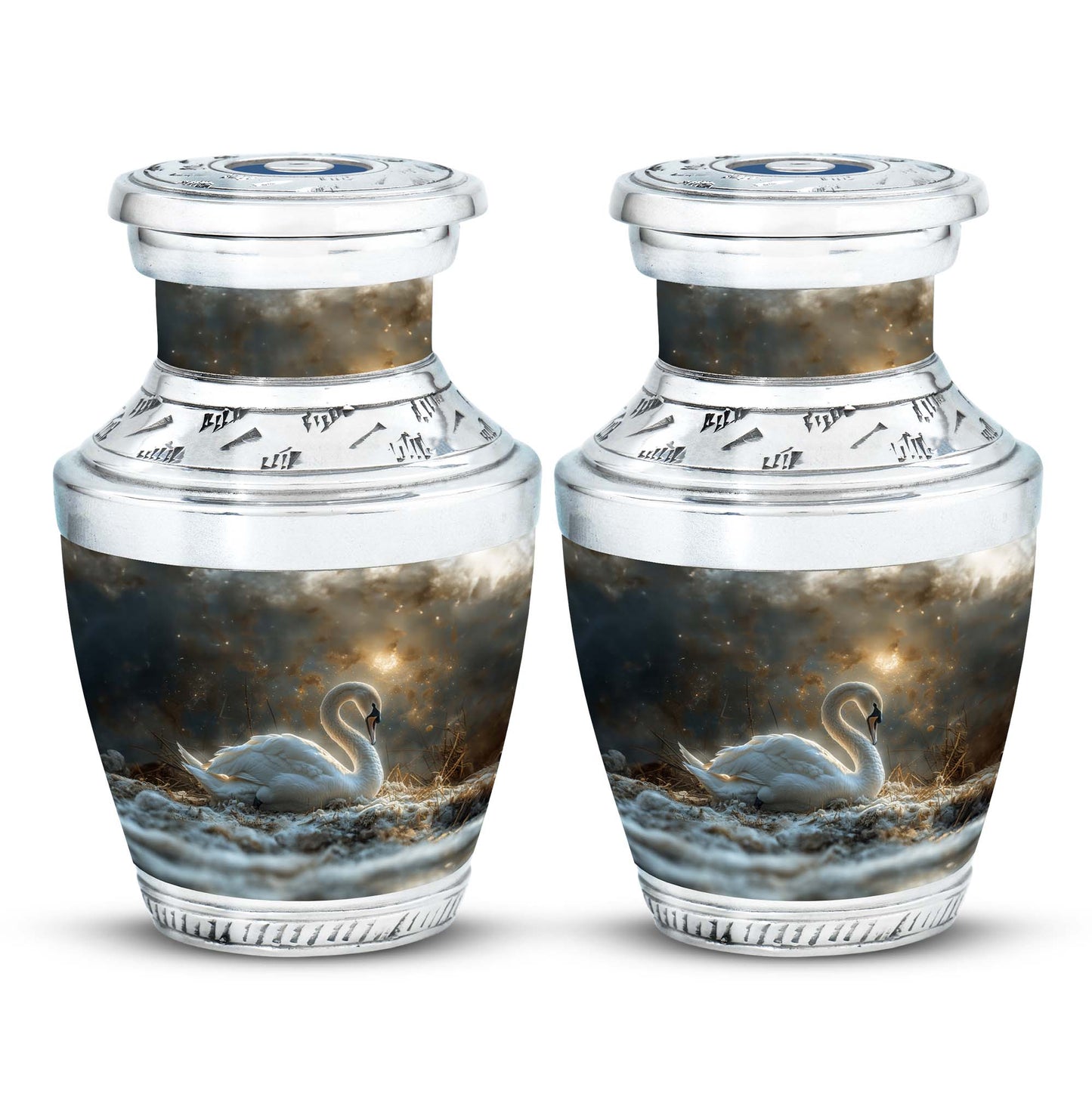 Personalized Bird Cremation Urn for Adults - 10-inch, 200 cu in - Yatskia