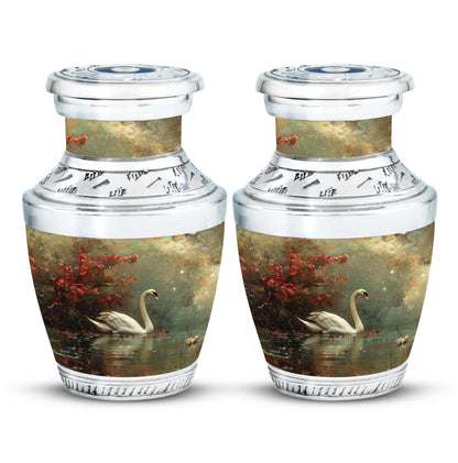 Personalized Bird Cremation Urn for Dad - 10-inch, 200 cu in - Yatskia