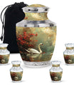 Graceful Swan Cremation Urns For Human Ashes - Urn for Dad and Mom