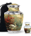 Graceful Swan Cremation Urns For Human Ashes - Urn for Dad and Mom